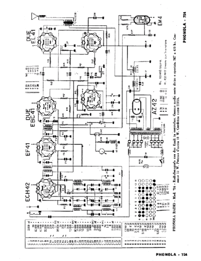 PHONOLA Phonola 724  . Rare and Ancient Equipment PHONOLA Audio Phonola 724.pdf