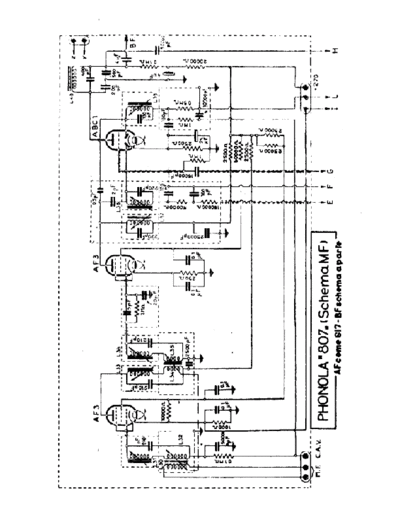 PHONOLA 807 IF unit  . Rare and Ancient Equipment PHONOLA Audio Phonola 807 IF unit.pdf