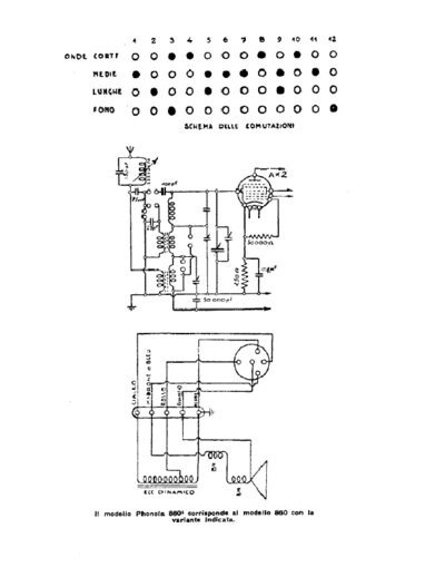 PHONOLA Phonola 860 II  . Rare and Ancient Equipment PHONOLA Audio Phonola 860 II.pdf