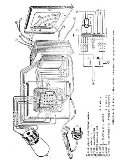 PHONOLA Phonola 870 power supply assembly  . Rare and Ancient Equipment PHONOLA Audio Phonola 870 power supply assembly.pdf