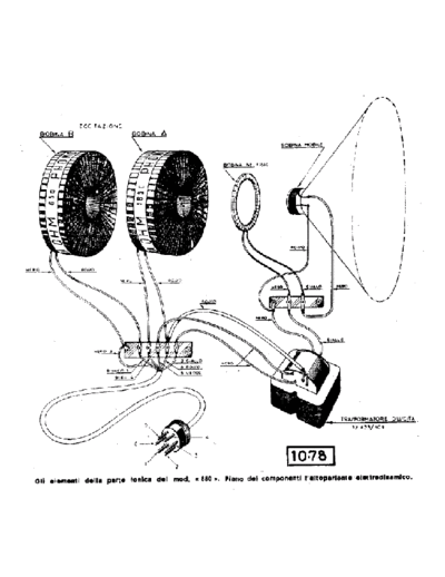 PHONOLA Phonola 880 speaker assembly  . Rare and Ancient Equipment PHONOLA Audio Phonola 880 speaker assembly.pdf