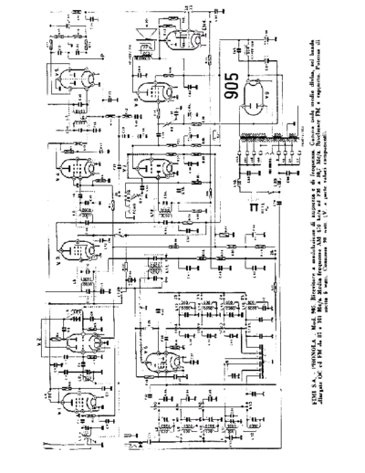 PHONOLA 905  . Rare and Ancient Equipment PHONOLA Audio Phonola 905.pdf