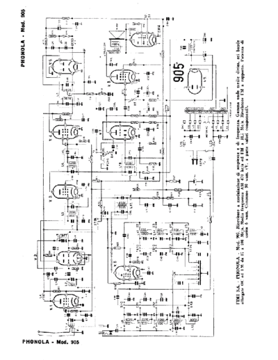 PHONOLA Phonola 905 2  . Rare and Ancient Equipment PHONOLA Audio Phonola 905_2.pdf