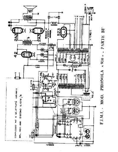 PHONOLA Phonola 910 LF unit  . Rare and Ancient Equipment PHONOLA Audio Phonola 910 LF unit.pdf