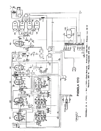 PHONOLA Phonola 1010  . Rare and Ancient Equipment PHONOLA Audio Phonola 1010.pdf