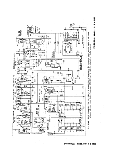 PHONOLA Phonola 1101R 1102  . Rare and Ancient Equipment PHONOLA Audio Phonola 1101R 1102.pdf