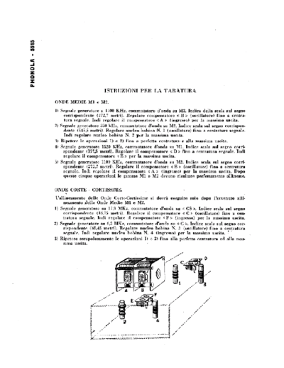 PHONOLA 5515 5515A alignment  . Rare and Ancient Equipment PHONOLA Audio Phonola 5515 5515A alignment.pdf