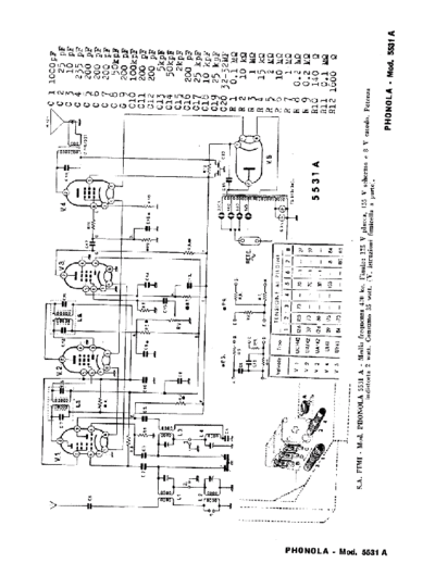 PHONOLA 5531A  . Rare and Ancient Equipment PHONOLA Audio Phonola 5531A.pdf