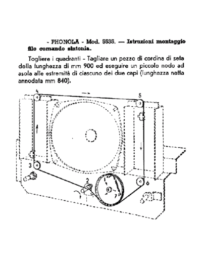 PHONOLA Phonola 5535 tuning cord  . Rare and Ancient Equipment PHONOLA Audio Phonola 5535 tuning cord.pdf