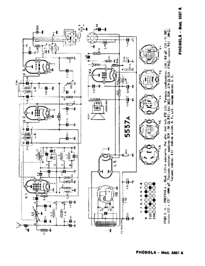 PHONOLA Phonola 5537A  . Rare and Ancient Equipment PHONOLA Audio Phonola 5537A.pdf