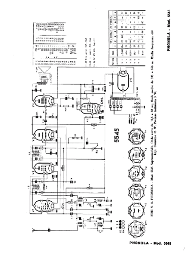 PHONOLA Phonola 5545  . Rare and Ancient Equipment PHONOLA Audio Phonola 5545.pdf