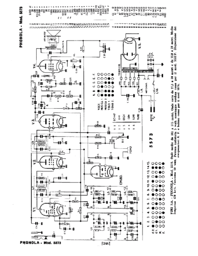 PHONOLA 5573  . Rare and Ancient Equipment PHONOLA Audio Phonola 5573.pdf