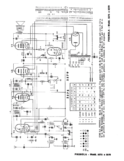 PHONOLA Phonola 5575 5579  . Rare and Ancient Equipment PHONOLA Audio Phonola 5575 5579.pdf