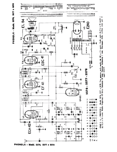 PHONOLA Phonola 5576 5577 5578  . Rare and Ancient Equipment PHONOLA Audio Phonola 5576 5577 5578.pdf