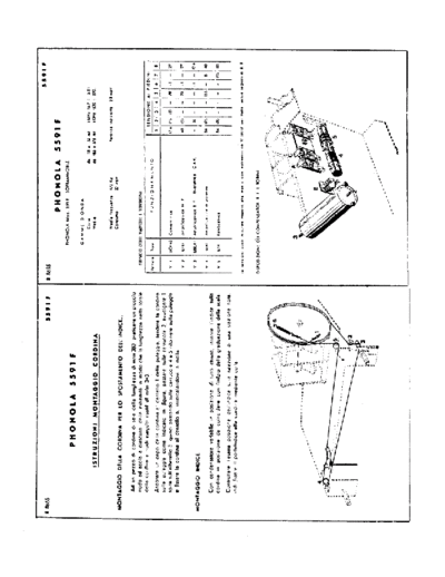 PHONOLA 5591F tuning cord  . Rare and Ancient Equipment PHONOLA Audio Phonola 5591F tuning cord.pdf