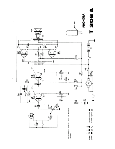 PHONOLA Fonovaligia T306A  . Rare and Ancient Equipment PHONOLA Audio Phonola Fonovaligia T306A.pdf