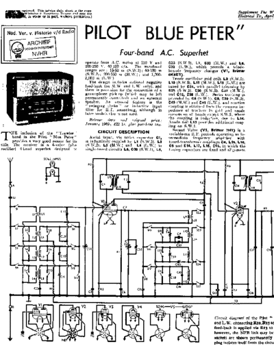 PILOT (US) Pilot BluePeter  . Rare and Ancient Equipment PILOT (US) BluePeter Pilot_BluePeter.pdf