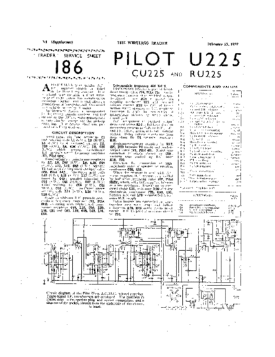 PILOT (US) Pilot U225  . Rare and Ancient Equipment PILOT (US) CU225 Pilot_U225.pdf