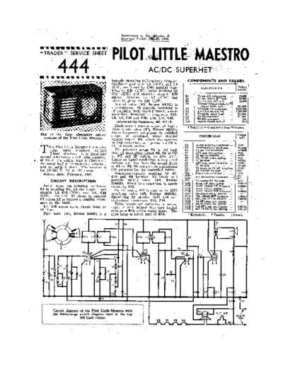PILOT (US) Pilot LittleMaestro  . Rare and Ancient Equipment PILOT (US) LittleMaestro Pilot_LittleMaestro.pdf