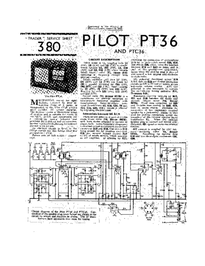 PILOT (US) Pilot PT36  . Rare and Ancient Equipment PILOT (US) PTC36 Pilot_PT36.pdf