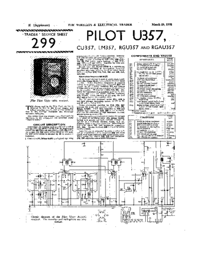 PILOT (US) Pilot U357  . Rare and Ancient Equipment PILOT (US) RGAU357 Pilot_U357.pdf