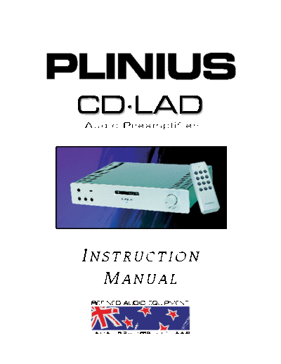 PLINIUS hfe plinius cd-lad en  . Rare and Ancient Equipment PLINIUS CD-LAD hfe_plinius_cd-lad_en.pdf