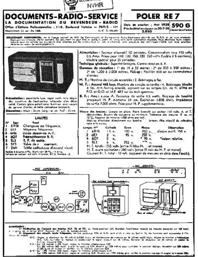 POLER (FR) Poler RE7  . Rare and Ancient Equipment POLER (FR) RE7 Poler_RE7.pdf