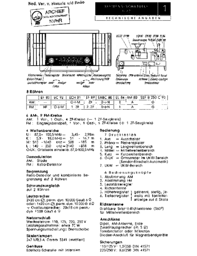POLYDOR (DE) Siemens H42  . Rare and Ancient Equipment POLYDOR (DE) W540 Siemens_H42.pdf