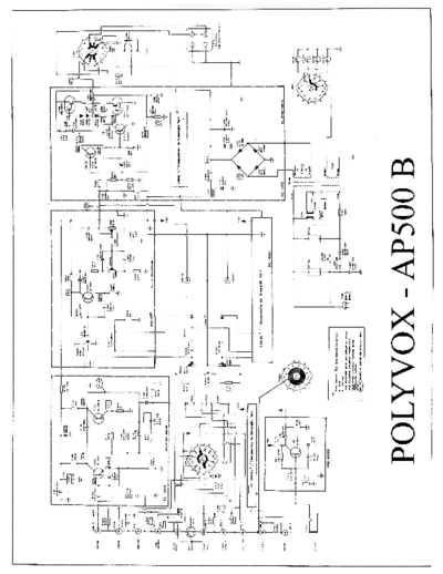 POLYVOX Polyvox+AP500B  . Rare and Ancient Equipment POLYVOX AP500B Polyvox+AP500B.pdf