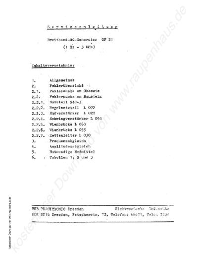 . Rare and Ancient Equipment praecitronic gf21 1hz-3mhz rc generator 1975 sm  . Rare and Ancient Equipment PRAECITRONIC GF21 praecitronic_gf21_1hz-3mhz_rc_generator_1975_sm.zip