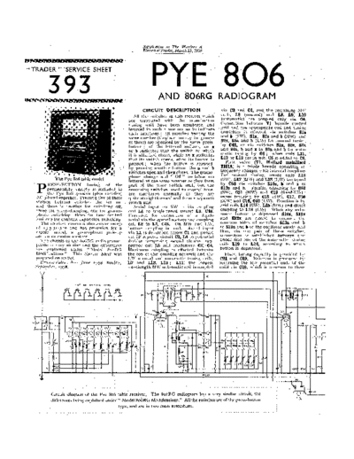 PYE (GB) Pye 806  . Rare and Ancient Equipment PYE (GB) 75B L75BNewBaby Pye_806.pdf