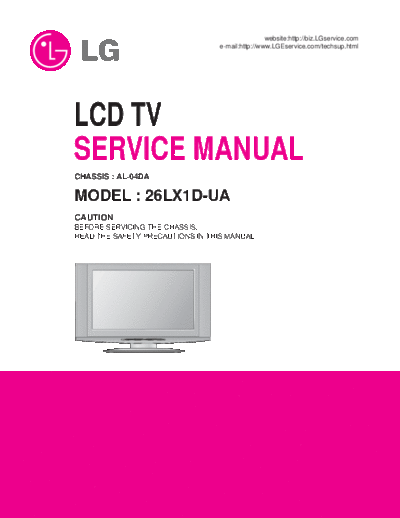 LG LG 26LX1D LCD  LG LCD LG 26LX1D LCD.zip