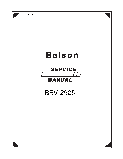 BELSON BELSON BSV29251  BELSON TV BSV-29251 BELSON BSV29251.rar