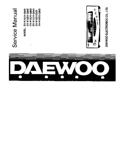 Daewoo DV-K10DY[1].part1  Daewoo Video DV-K10DY DV-K10DY[1].part1.rar