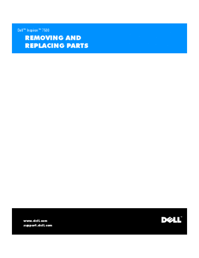 Dell Dell Inspiron 7500  Dell Computer Inspiron 7500 Dell Inspiron 7500.rar