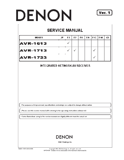 DENON AVR-1613-1713-1723-V01.part2  DENON Audio AVR-1613-1713-1723 AVR-1613-1713-1723-V01.part2.rar