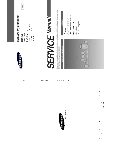 Samsung DVD-CM250  Samsung Video DVD DVD-CM250 DVD-CM250.ZIP