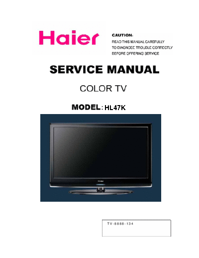 HAIER HAIER+HL47K+lcd  HAIER LCD HL47K HAIER+HL47K+lcd.rar