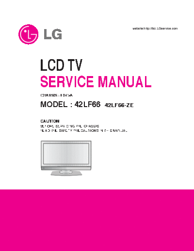 LG LG LCD TV 42LF66-ZE LD75A  LG LCD TV_42LF66-ZE_LD75A LG_LCD_TV_42LF66-ZE_LD75A.rar