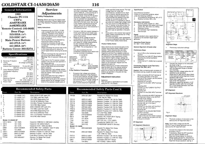 LG ci-14a50, 20a50  LG TV CI-14A50_20A50 ci-14a50, 20a50.djvu