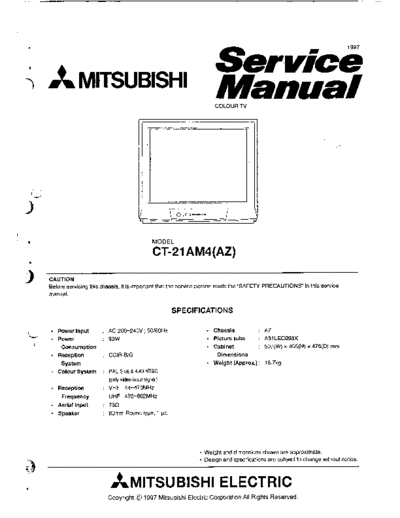 MITSUBISHI -ct-21am4  MITSUBISHI TV CT-21AM4 mitsubishi-ct-21am4.zip