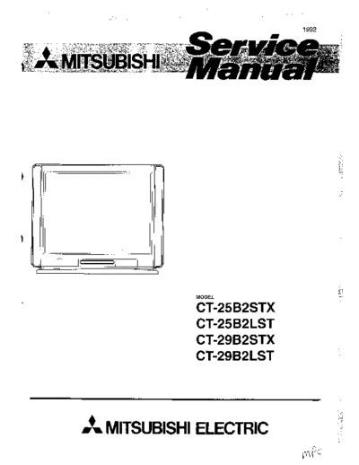 MITSUBISHI -ct25-29b2lst-est  MITSUBISHI TV CT-25B2LST mitsubishi-ct25-29b2lst-est.zip