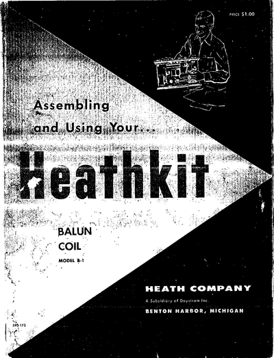 HEATHKIT b1  . Rare and Ancient Equipment HEATHKIT b1.djvu