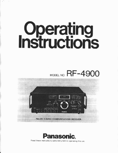 panasonic hfe   rf-4900 en  panasonic Audio RF-4900 hfe_panasonic_rf-4900_en.pdf