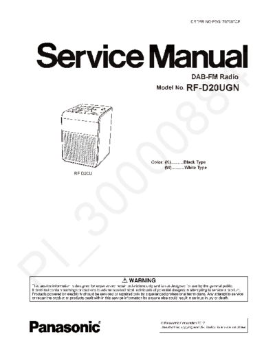panasonic panasonic rf d20ugn  panasonic Audio RF-D20UGN panasonic_rf_d20ugn.pdf