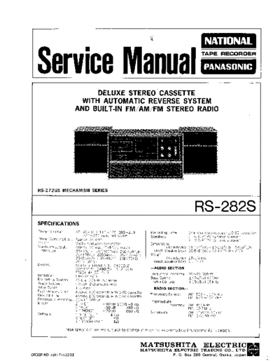 panasonic hfe panasonic rs-282s service en  panasonic Audio RS-282S hfe_panasonic_rs-282s_service_en.pdf