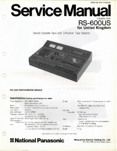 panasonic hfe   rs-600us service uk en  panasonic Audio RS-600US hfe_panasonic_rs-600us_service_uk_en.pdf