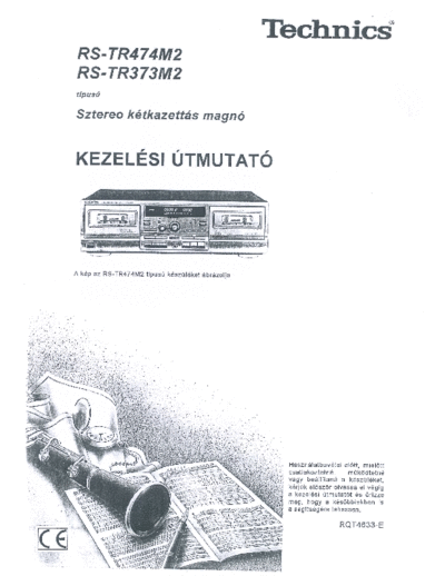panasonic RS-TR474 373  panasonic Audio RS-TR373 RS-TR474_373.pdf