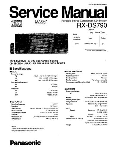 panasonic hfe panasonic rx-ds790 service en  panasonic Audio RX-DS790 hfe_panasonic_rx-ds790_service_en.pdf
