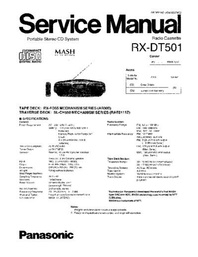 panasonic hfe   rx-dt501 service en  panasonic Audio RX-DT501 hfe_panasonic_rx-dt501_service_en.pdf